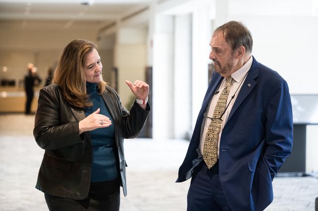 John Rhys-Davies at NASA Headquarters