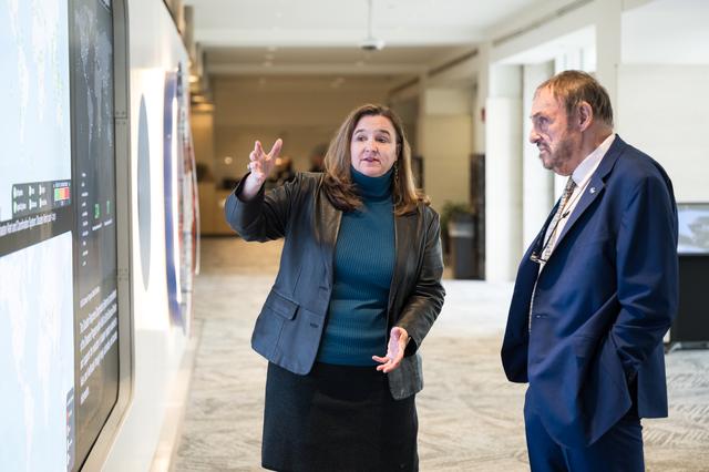 John Rhys-Davies at NASA Headquarters