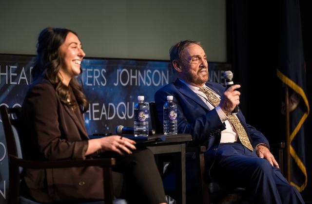 NASA image: John Rhys-Davies at NASA Headquarters