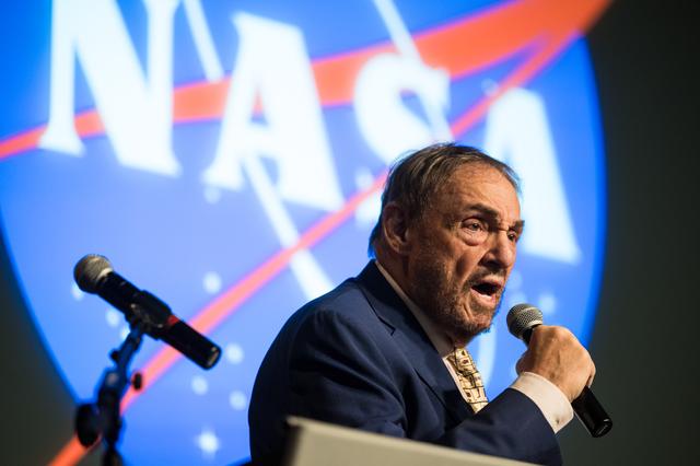NASA image: John Rhys-Davies at NASA Headquarters