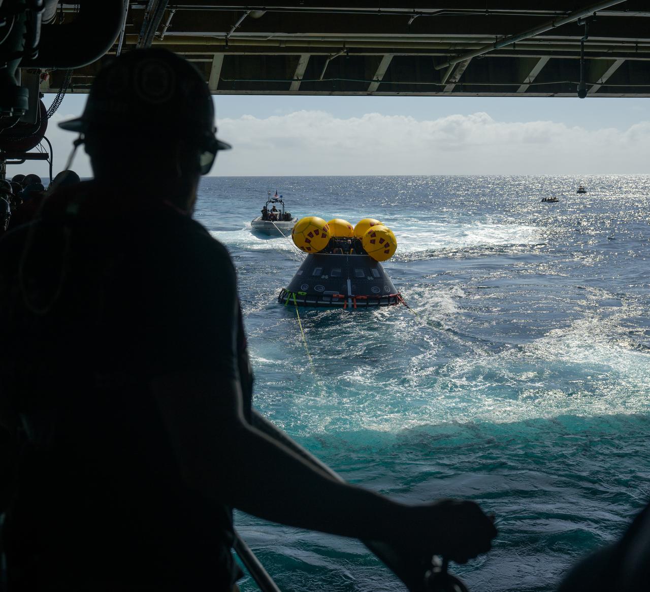 NASA Artemis Underway Recovery Test 12