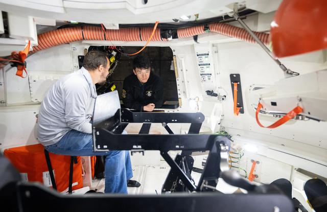 NASA image: NASA Artemis Undreway Recovery Test 12