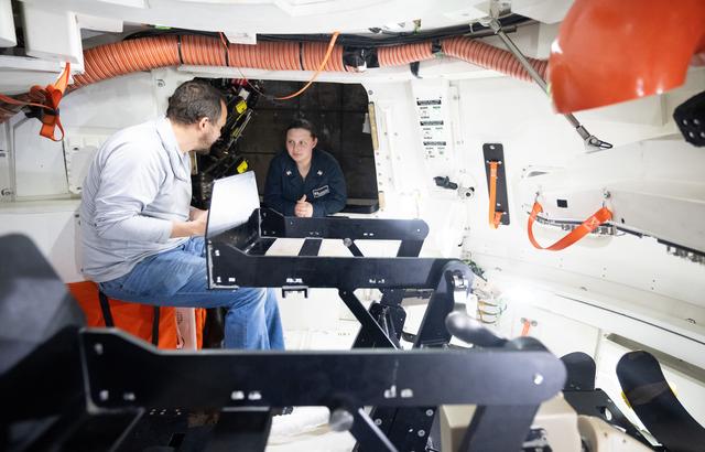 NASA image: NASA Artemis Undreway Recovery Test 12