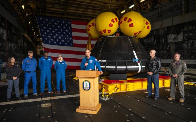 NASA image: NASA Artemis Underway Recovery Test 12