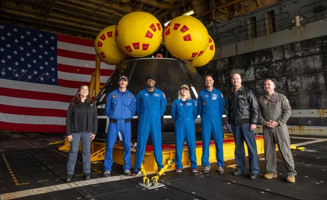 NASA Artemis Underway Recovery Test 12