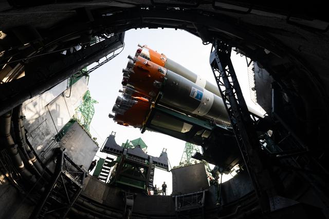 NASA image: Expedition 73 Soyuz Rollout