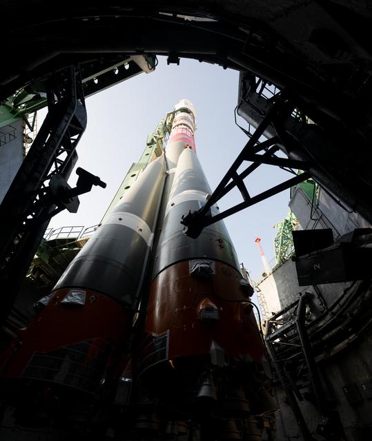 NASA image: Expedition 73 Soyuz Rollout