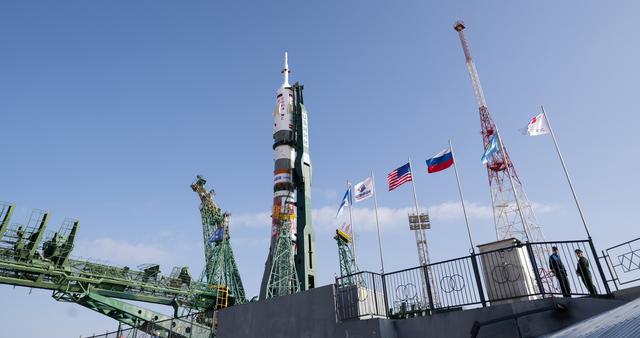 NASA image: Expedition 73 Soyuz Rollout