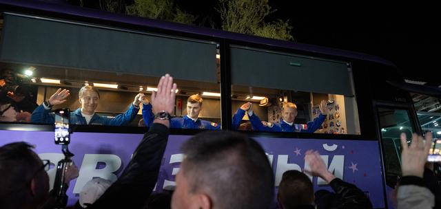 NASA image: Expedition 73 Cosmonaut Hotel Departure