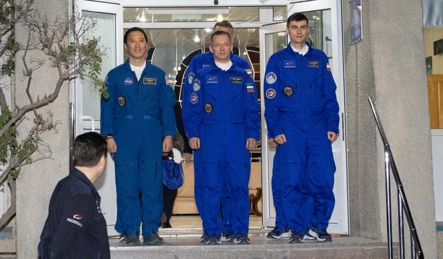 NASA image: Expedition 73 Cosmonaut Hotel Departure