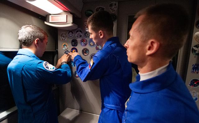 NASA image: Expedition 73 Cosmonaut Hotel Departure