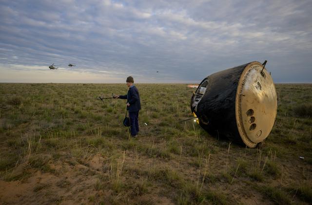 NASA image: Expedition 72 Soyuz Landing