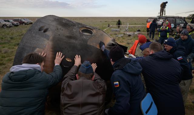 NASA image: Expedition 72 Soyuz Landing