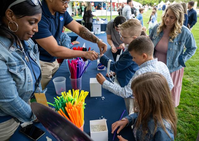 NASA image: NASA STEM Activities at the White House Easter Egg Roll