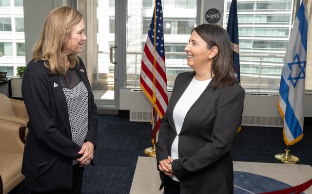 NASA image: Acting Administrator Petro Meets with Israeli Minister for Scien