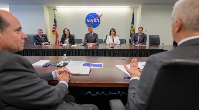 NASA image: Acting Administrator Sean Duffy Meets with Senior Leadership
