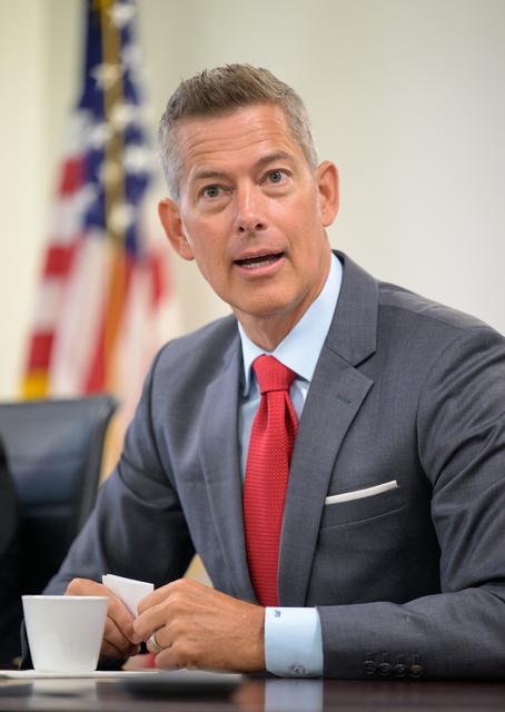 NASA image: Acting Administrator Sean Duffy Meets with Senior Leadership