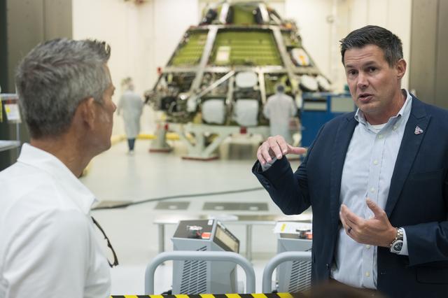 NASA image: Acting Administrator Sean Duffy Tours Orion Facility