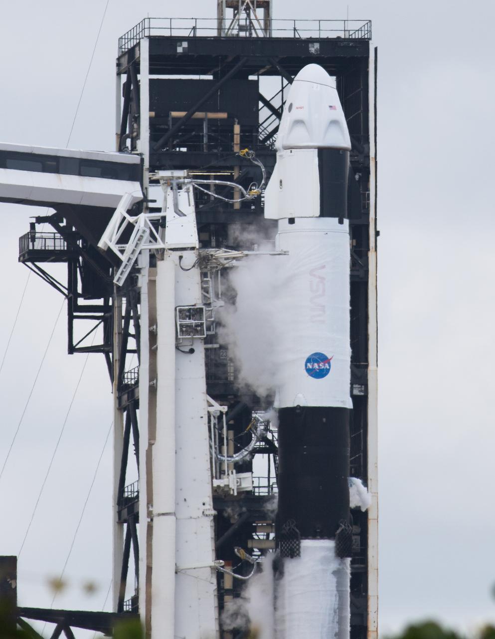 A SpaceX Falcon 9 rocket carrying the company's Dragon spacecraft is launched on NASA’s SpaceX Crew-11 mission to the International Space Station with NASA astronauts Zena Cardman, Mike Fincke, JAXA (Japan Aerospace Exploration Agency) astronaut Kimiya Yui, and Roscosmos cosmonaut Oleg Platonov onboard, Friday, Aug. 1, 2025, from NASA's Kennedy Space Center in Florida. NASA’s SpaceX Crew-11 mission is the eleventh crew rotation mission of the SpaceX Dragon spacecraft and Falcon 9 rocket to the International Space Station as part of the agency’s Commercial Crew Program. Cardman, Fincke, Yui, Platonov launched at 11:43 a.m. EDT from Launch Complex 39A at the NASA's Kennedy Space Center to begin a six month mission aboard the orbital outpost. Photo Credit: (NASA/Joel Kowsky)