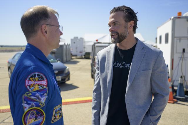 NASA image: Astronaut Nick Hague Attends Joint Base Andrews Air Show
