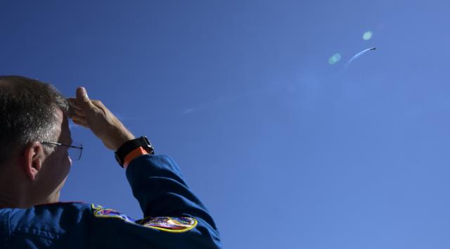 NASA image: Astronaut Nick Hague Attends Joint Base Andrews Air Show