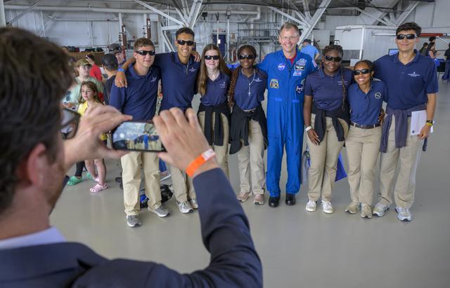 NASA image: Astronaut Nick Hague Attends Joint Base Andrews Air Show
