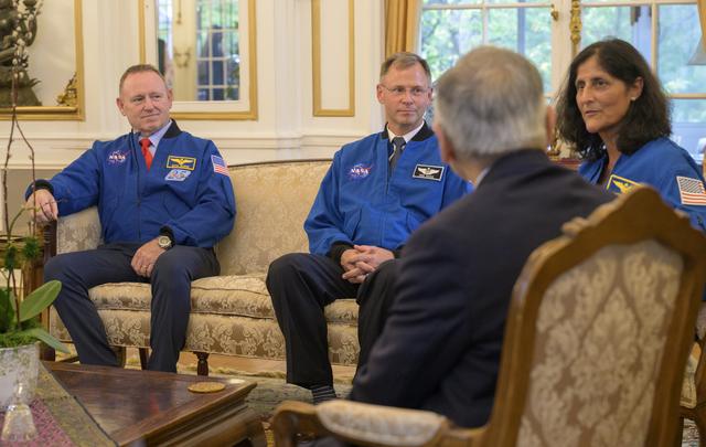 Expedition 72 Crew attend event at Indian Ambassadors’ Residen