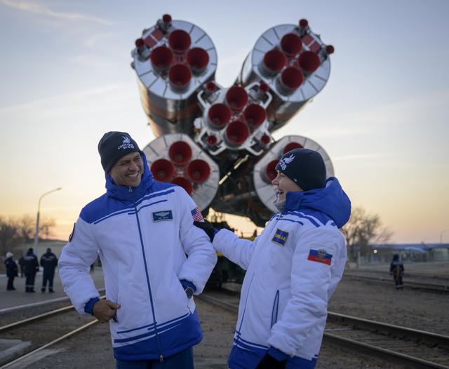 NASA image: Expedition 74 Soyuz Rollout