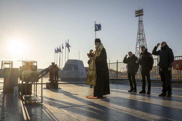 NASA image: Expedition 74 Soyuz Blessing