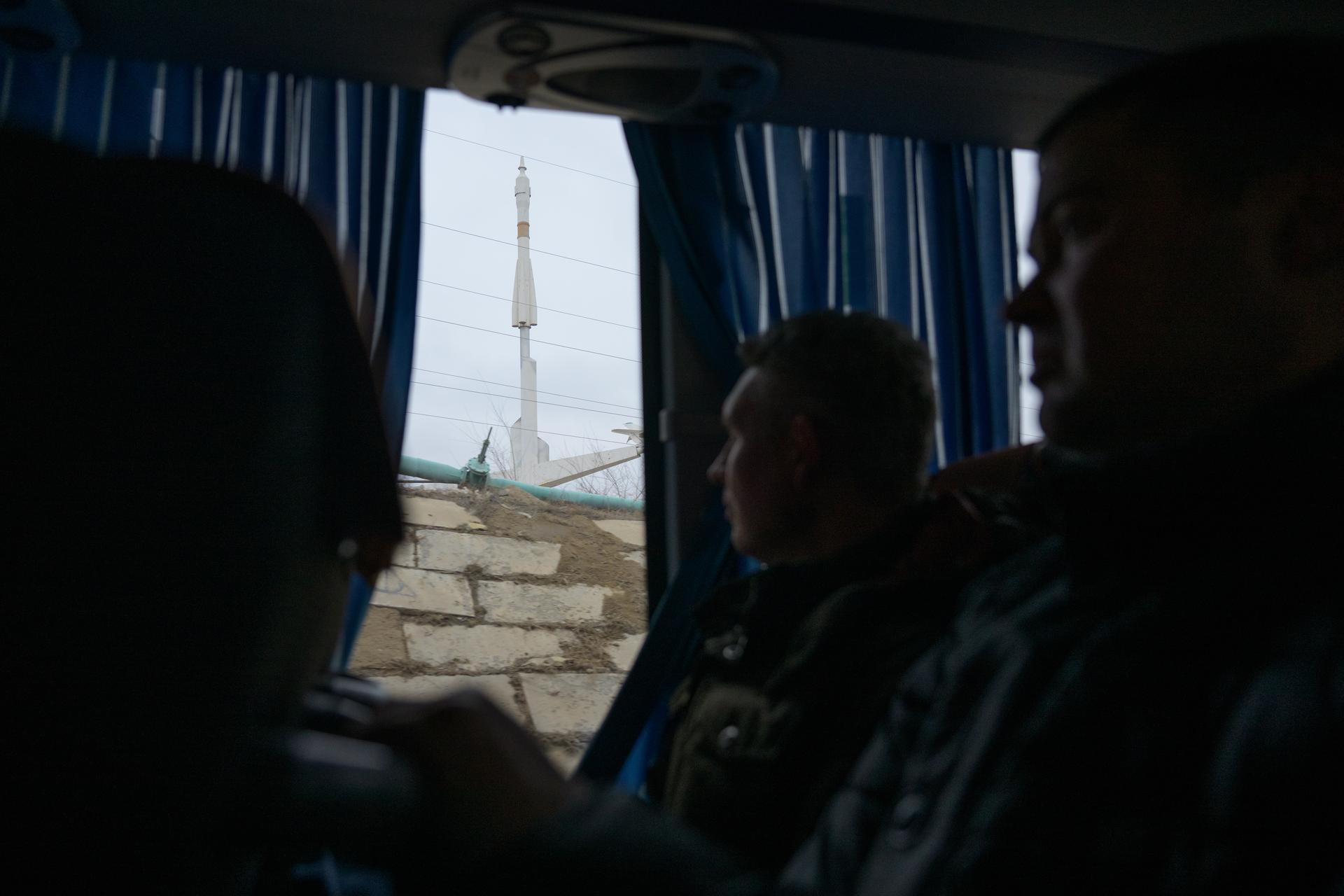 NASA, Roscosmos, and Russian Search and Recovery Forces arrive in Zhezkazgan, Kazakhstan to prepare for the landing of Expedition 73 NASA astronaut Jonny Kim, and Roscosmos cosmonauts Sergey Ryzhikov, and Alexey Zubritsky, Monday, Dec. 8, 2025. The trio are returning to Earth after logging 245 days in space as a members of Expeditions 72 and 73 aboard the International Space Station. Photo Credit: (NASA/Bill Ingalls)