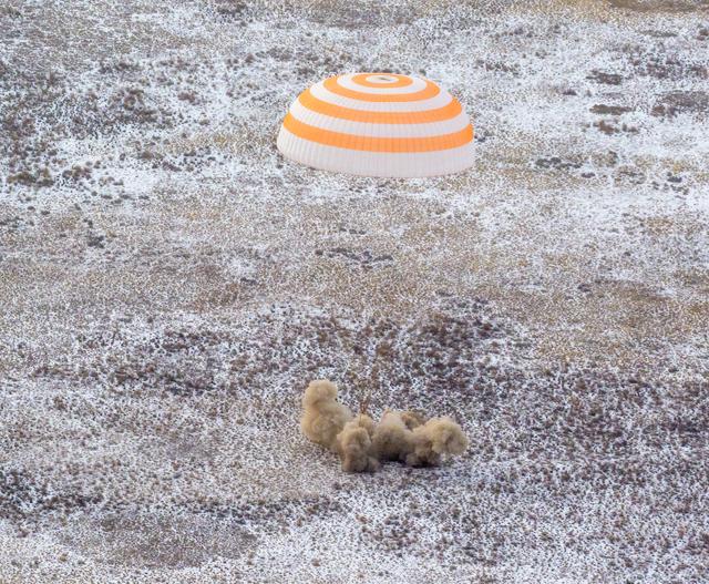 NASA image: Expedition 73 Soyuz Landing