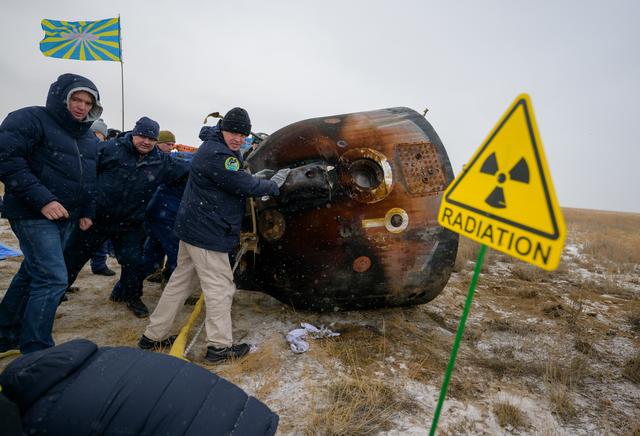 NASA image: Expedition 73 Soyuz Landing
