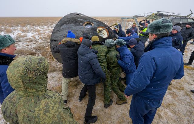 NASA image: Expedition 73 Soyuz Landing