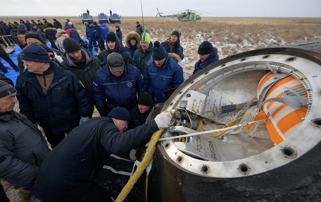 NASA image: Expedition 73 Soyuz Landing