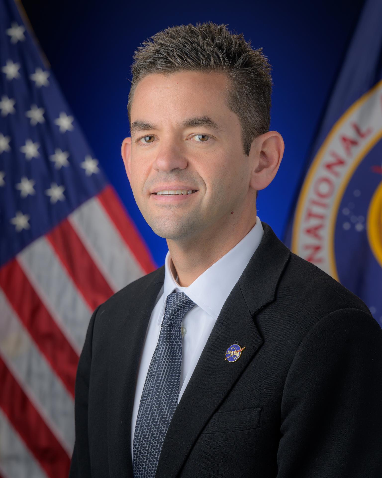 NASA Administrator Jared Isaacman, Official Portrait, Thursday, Dec. 18, 2025, at the Mary W. Jackson NASA Headquarters Building in Washington. Photo Credit: (NASA/Bill Ingalls)