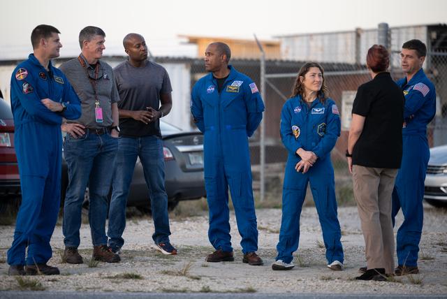 NASA image: Artemis Triage Site End to End Runs