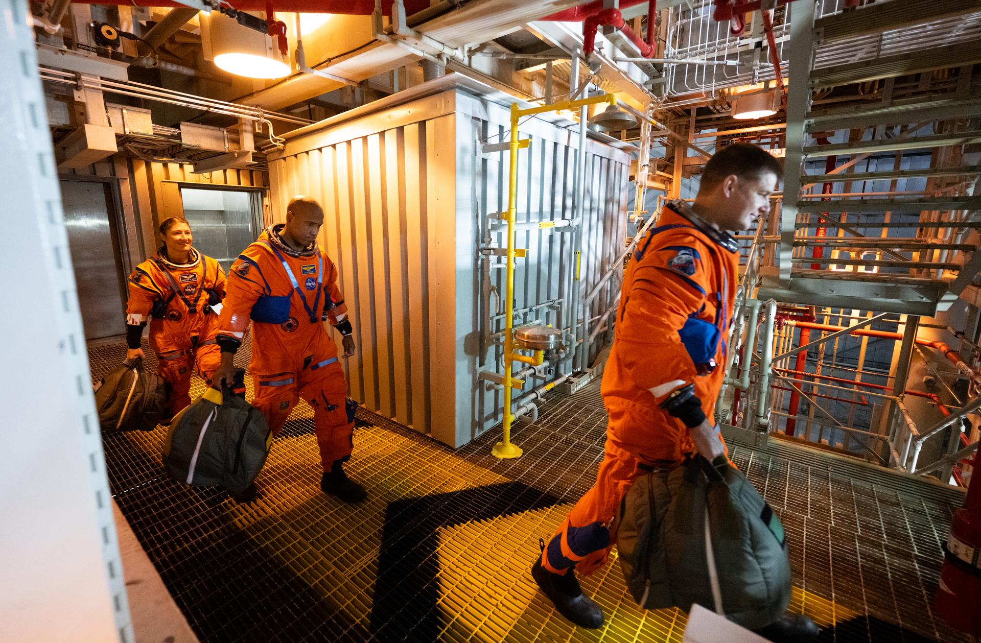 Artemis II Countdown Demonstration Test