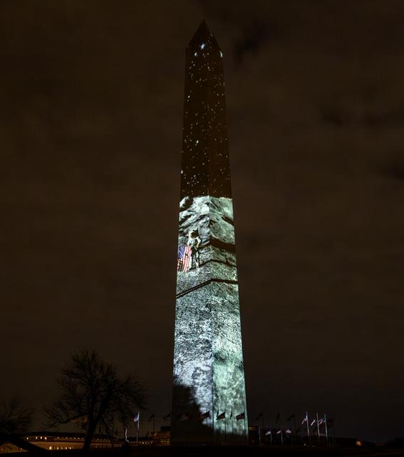 NASA image: Washington Monument Lighting and New Year’s Eve Show