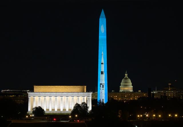 NASA image: Washington Monument Lighting and New Year’s Eve Show