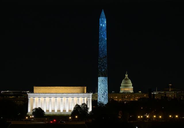 NASA image: Washington Monument Lighting and New Year’s Eve Show