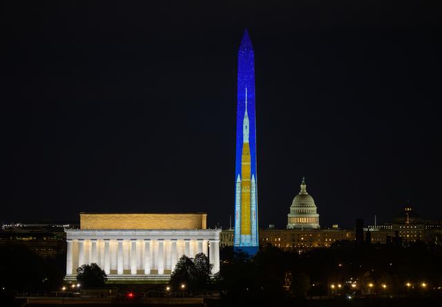 NASA image: Washington Monument Lighting and New Year’s Eve Show