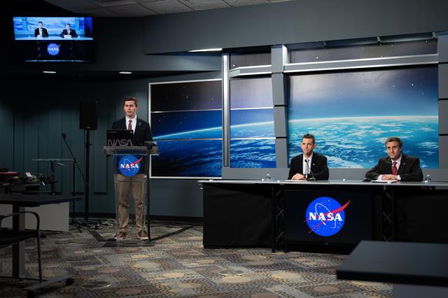 NASA image: Crew-11 Return Press Conference