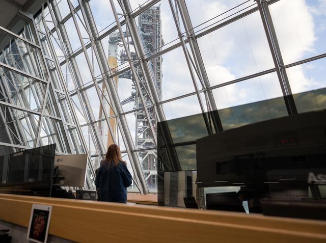 NASA image: Artemis II Rollout