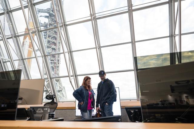 NASA image: Artemis II Rollout