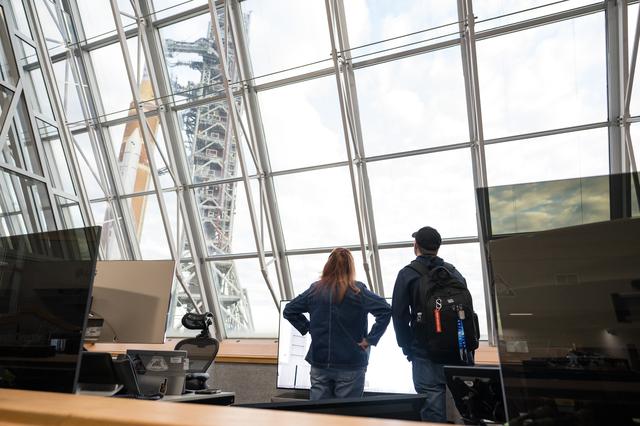 NASA image: Artemis II Rollout