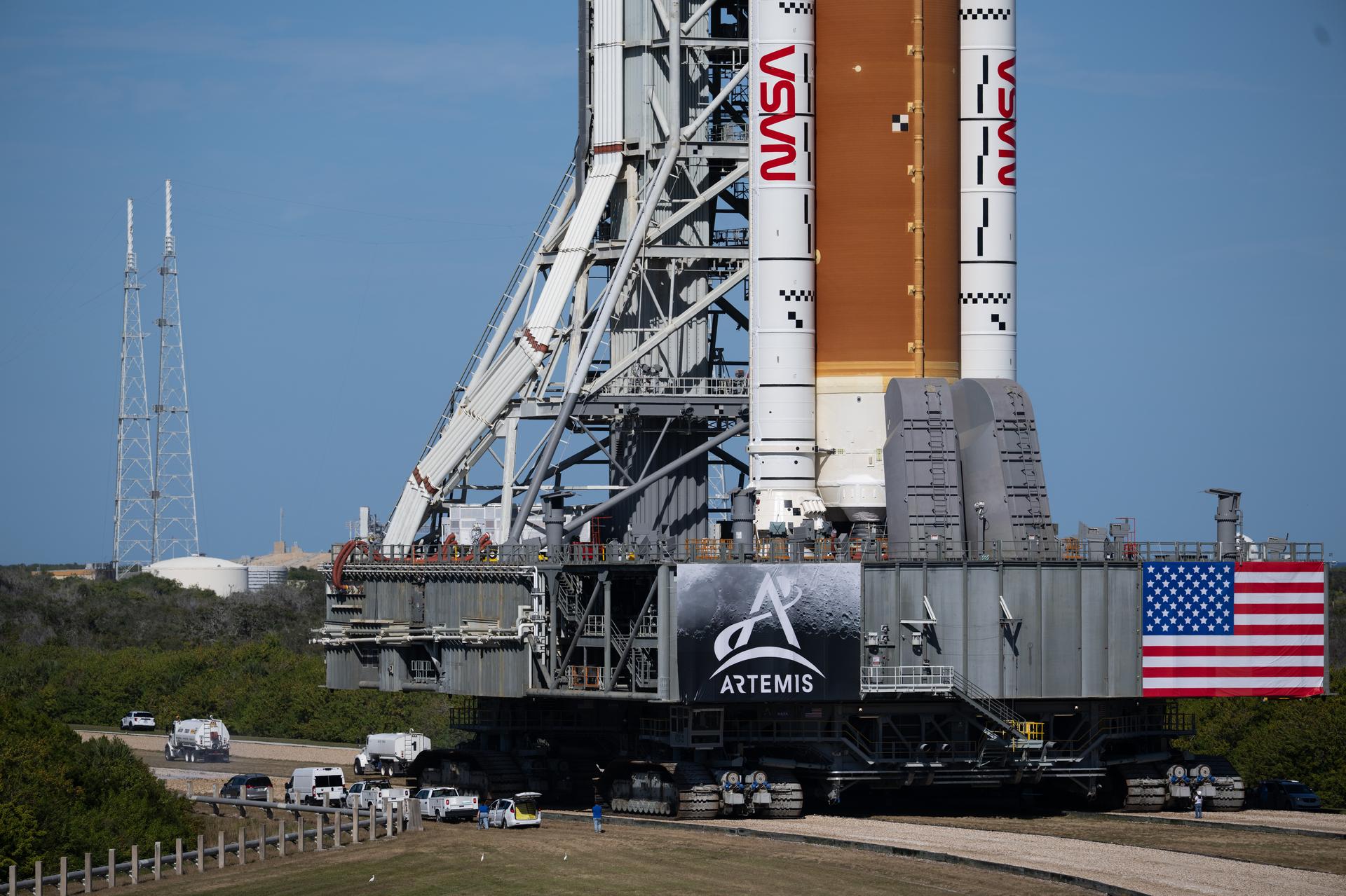 Artemis II Rollout