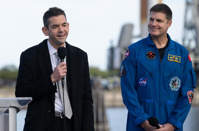 NASA image: Artemis II Rollout