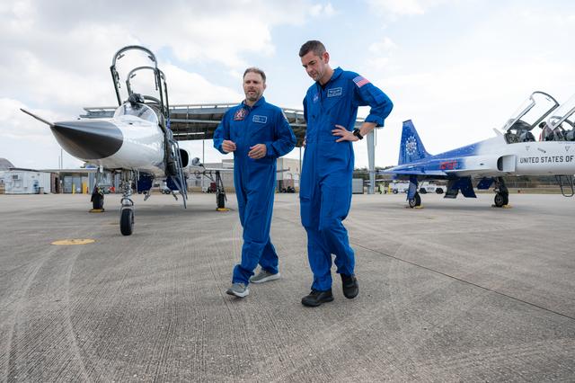 NASA image: Employee Flight with Administrator Isaacman