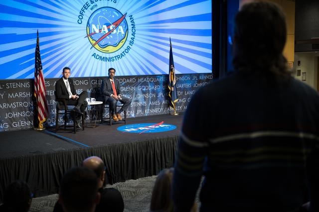 NASA image: Coffee and Donuts with Administrator Isaacman