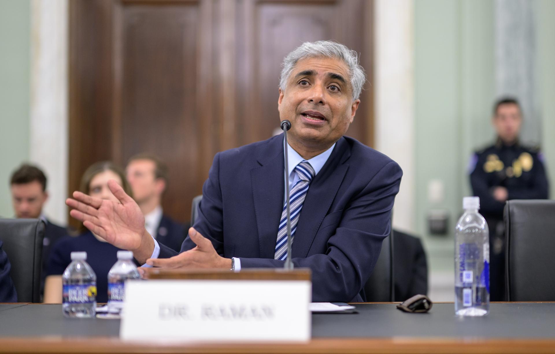 Arvind Raman, President Trumps' nominee to be Under Secretary of Commerce for Standards and Technology and Director of the National Institute of Standards and Technology, appears before the Senate Committee on Commerce, Science, and Transportation, Thursday, March 5, 2026, at the Russell Senate Office Building in Washington. Photo Credit: (NASA/Bill Ingalls)